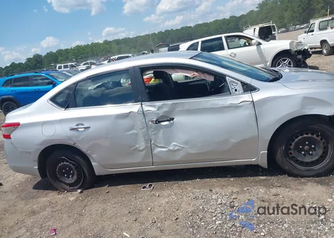 2015 Nissan Sentra Sv z USA, uszkodzony, nr VIN 3N1AB7AP4FL687341